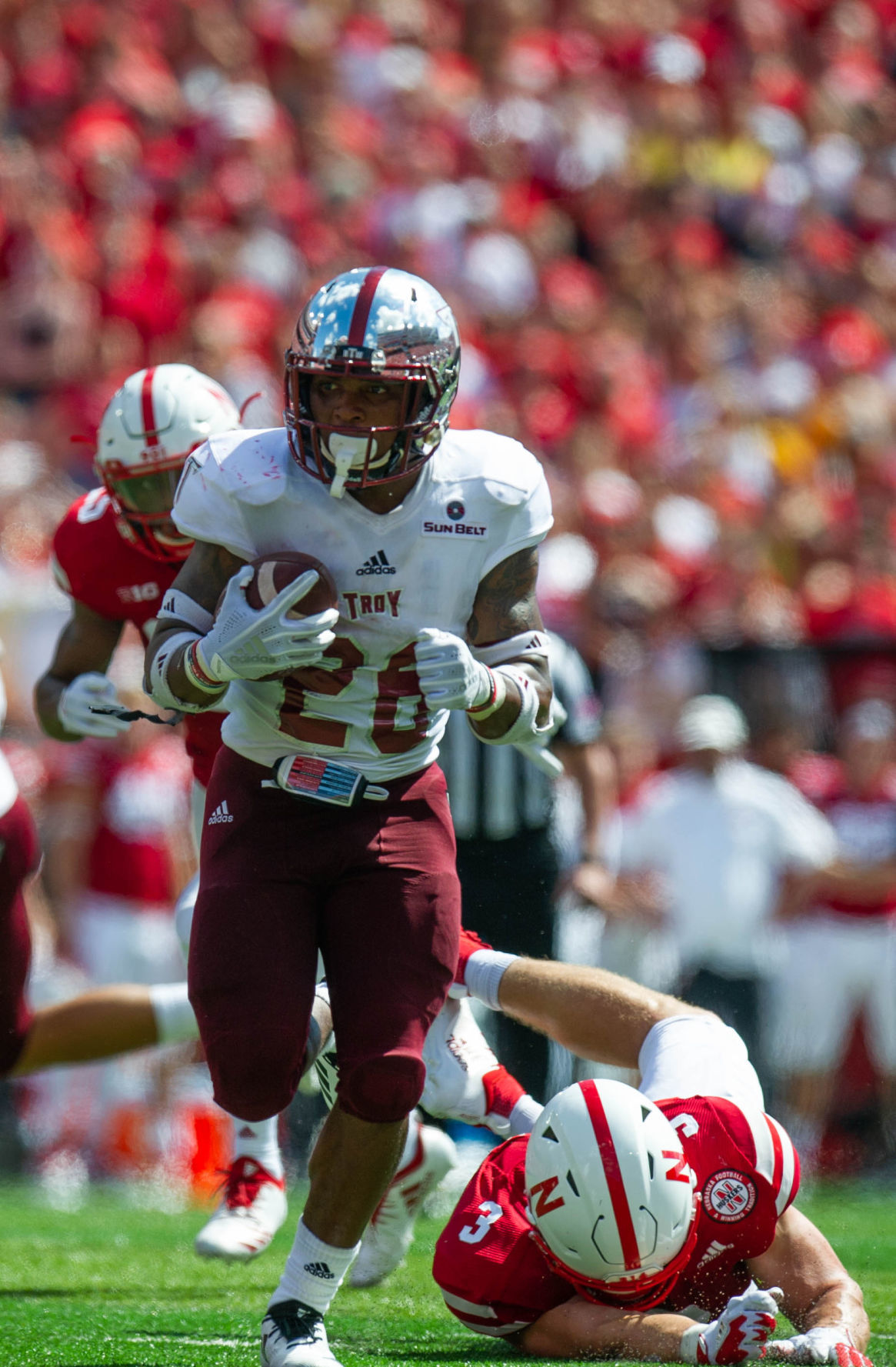 Troy vs. Nebraska, 9/15/18